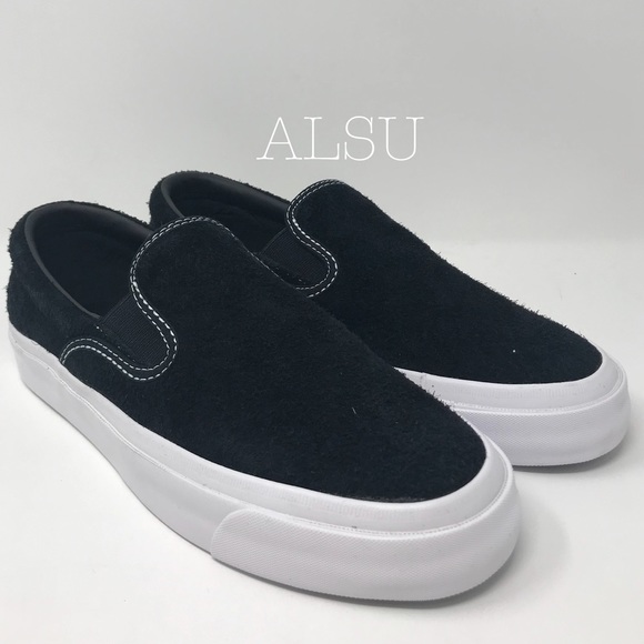 converse one star slip ons